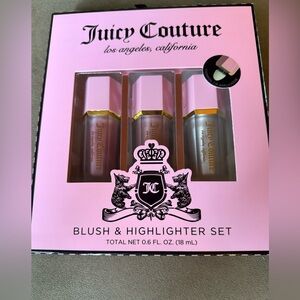 Juicy Couture Blush and Highlighter Set - Gift Set NEW